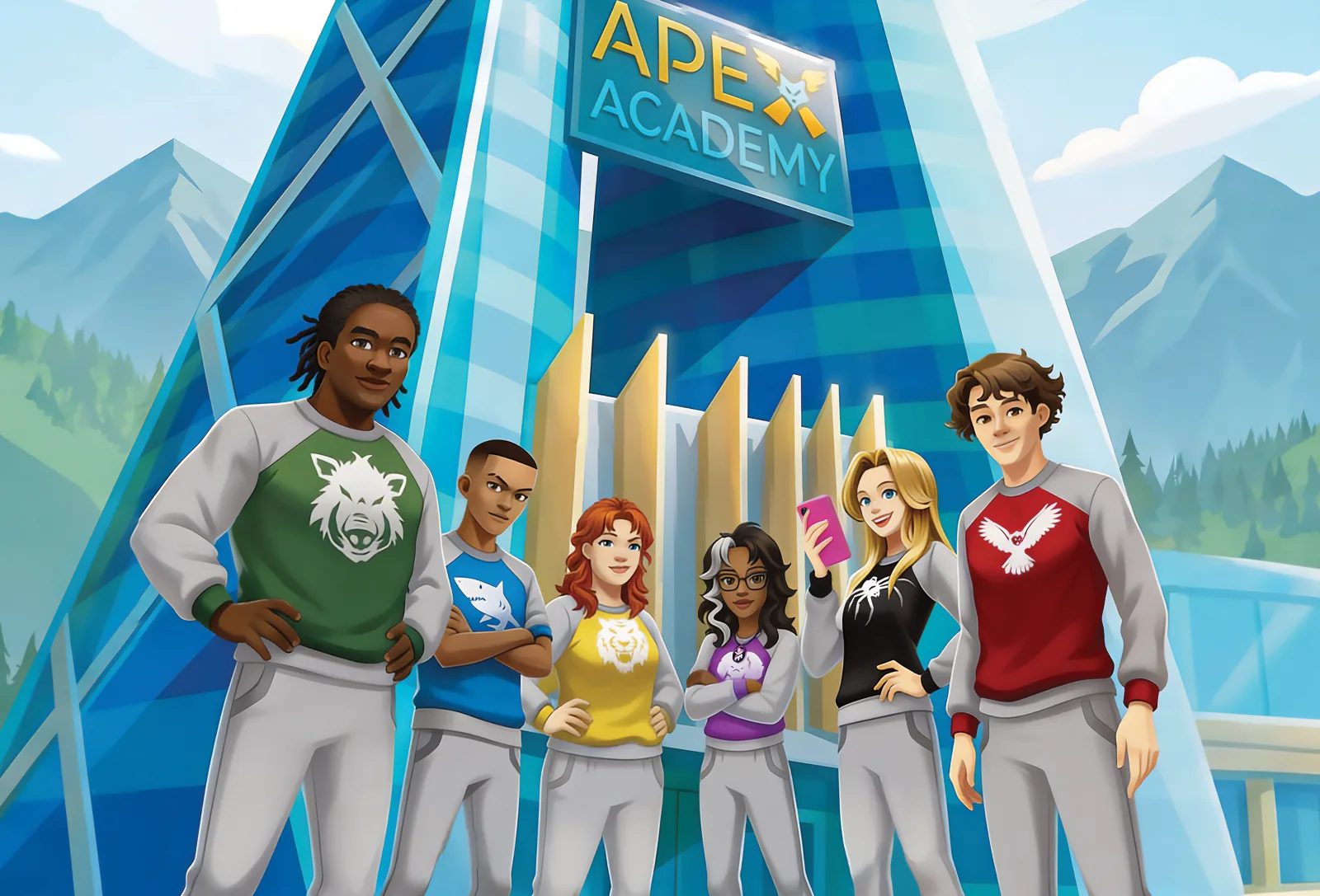 Apex Academy poster art